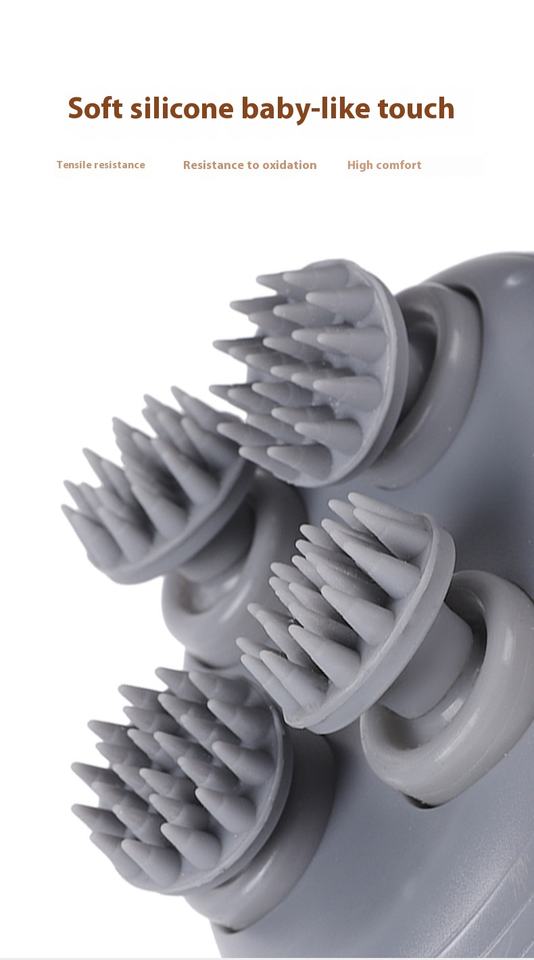 Portable Head Massager for Hair Growth & Stress Relief